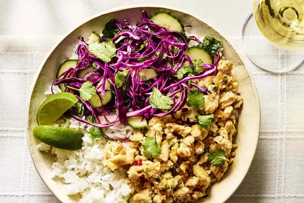 Chicken Larb Bowl