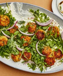 Herby Cauliflower Fritters